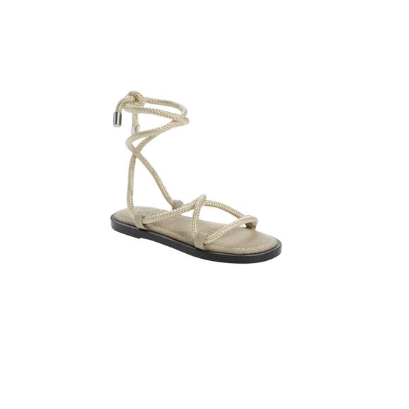 Rag & Bone new Infinity Sandal size 39 size 10 *rope flaws see photos - Picture 7 of 10